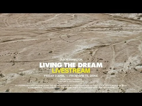 Living the Dream — street-poster installation at Hillvale Gallery, view 6