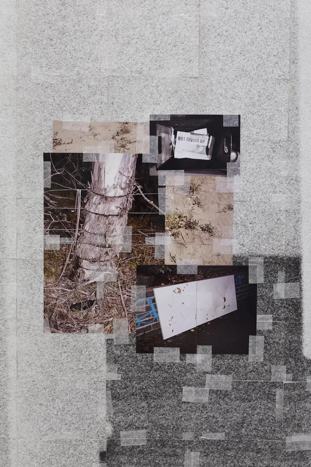 When You Try to Do Everything, You Can’t Do Anything — assemblage of 4x6 prints, work 6